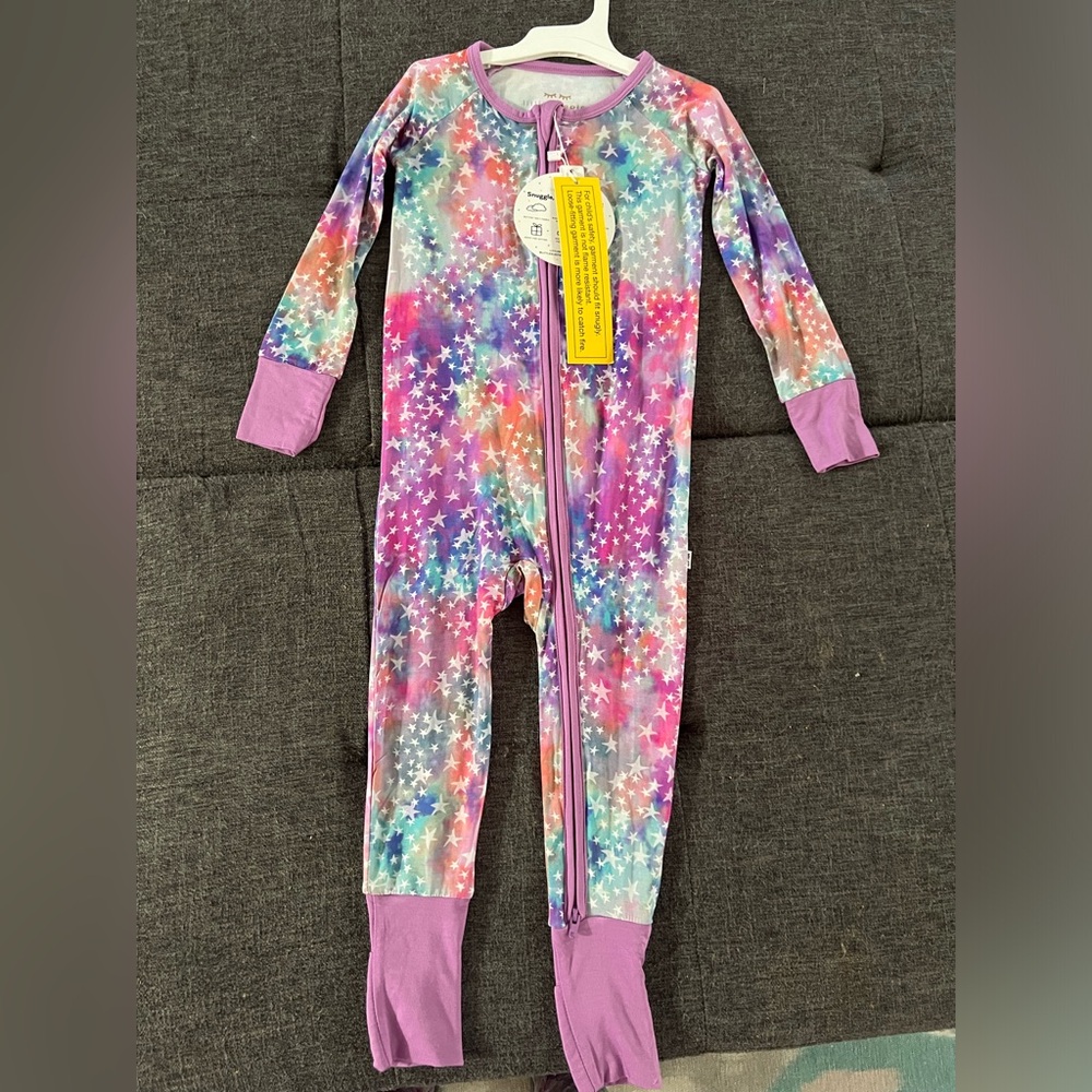 NWT Little Sleepies Stardust footie